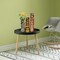 Set of 3 Decorative Modern Metal Honeycomb Design Table Flower Vase for Dining Room, Living Room Bedroom, or Wedding